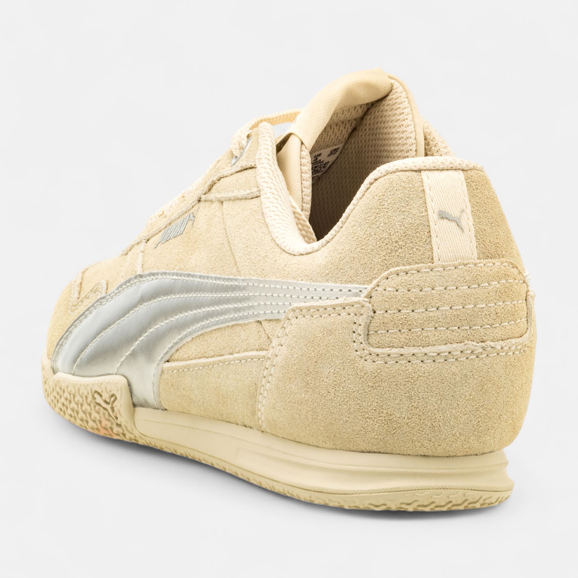 Sneakers Fille en cuir beige