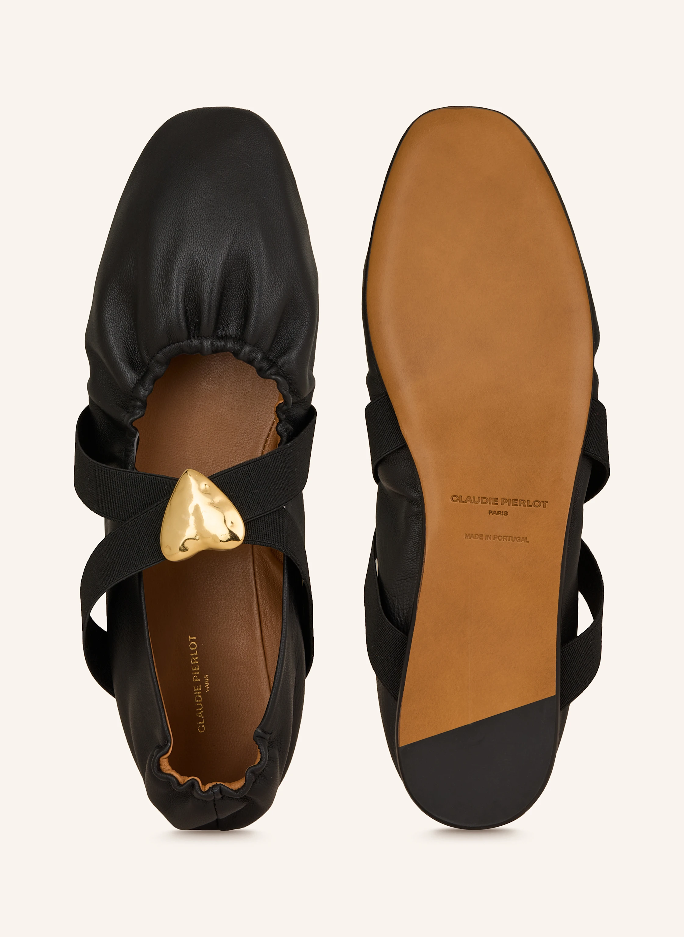 CLAUDIE PIERLOT Mary-Jane-Ballerinas