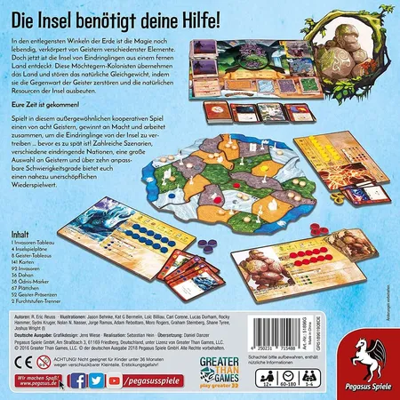 Pegasus Spiele - Spirit Island (deutsche Ausgabe)