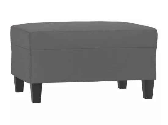 Repose-pied Gris 70x55x41 cm Similicuir