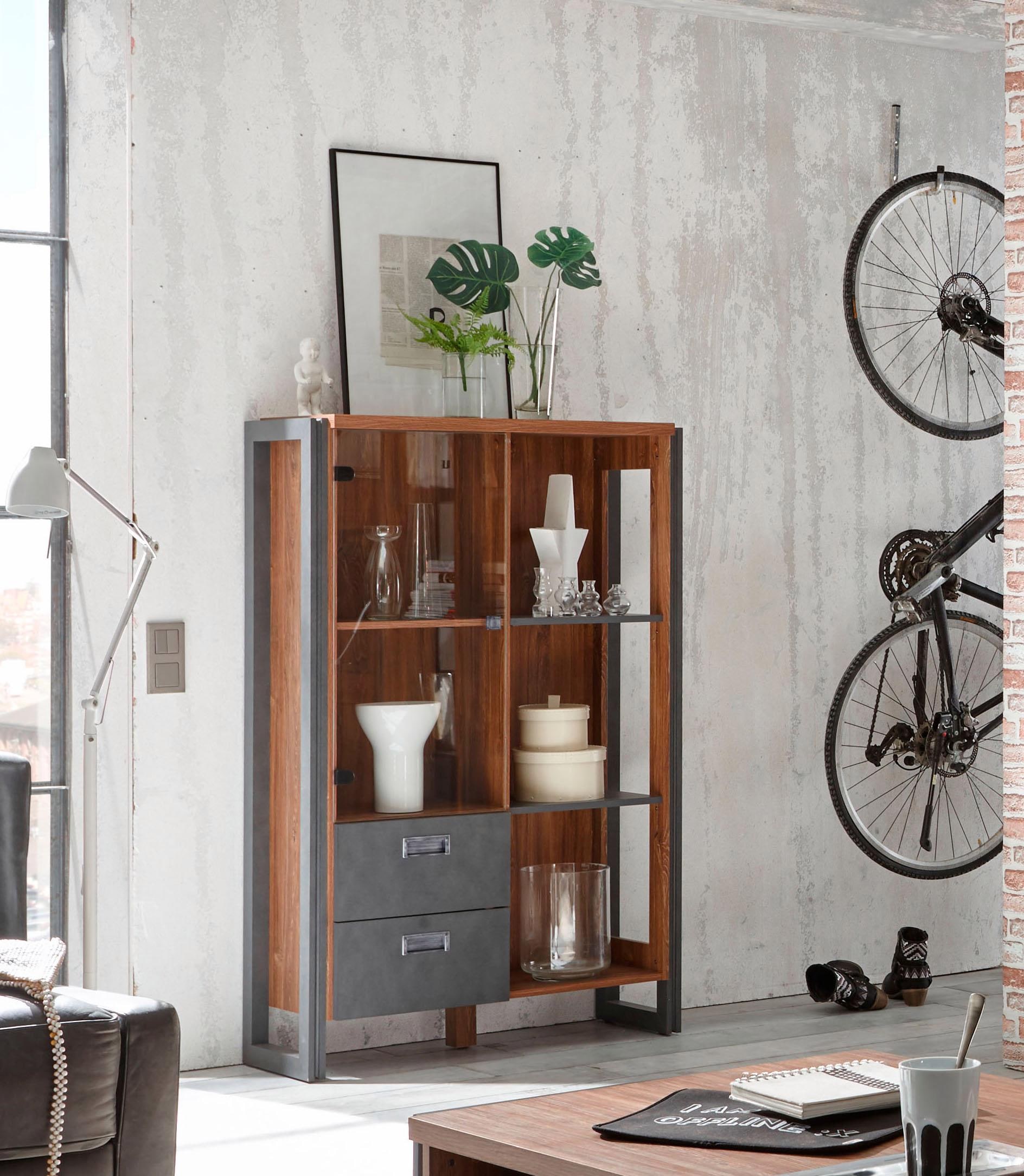 Home affaire Highboard »Detroit« Höhe ca. 140 cm