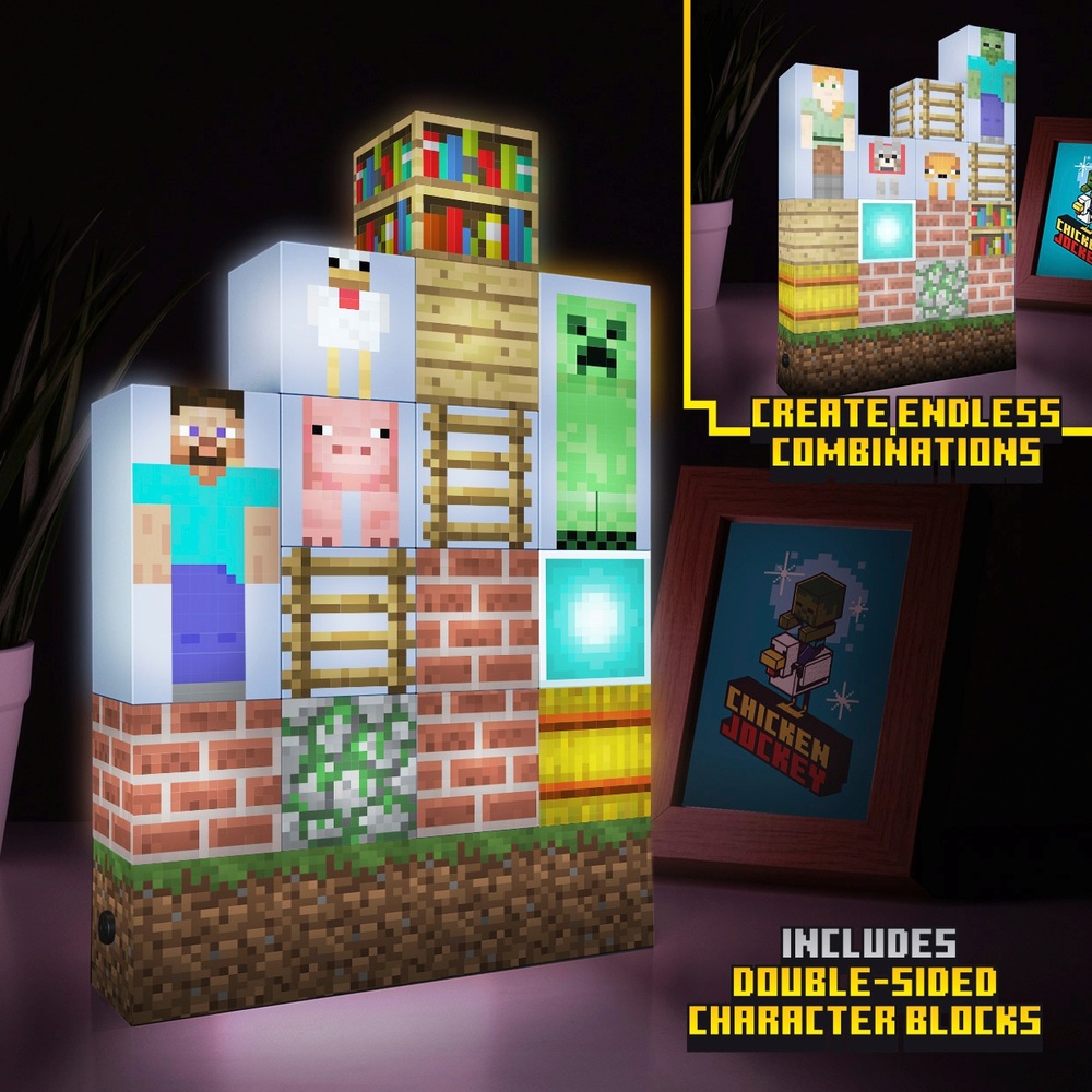 Minecraft Block Building Light Character Edition