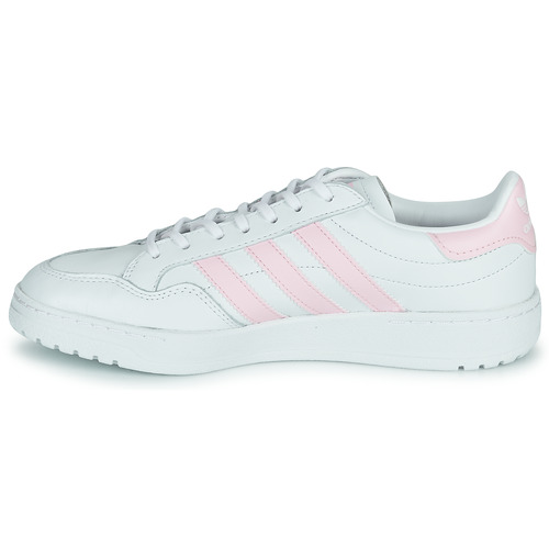 adidas Originals - TEAM COURT W - Blanc / Rose