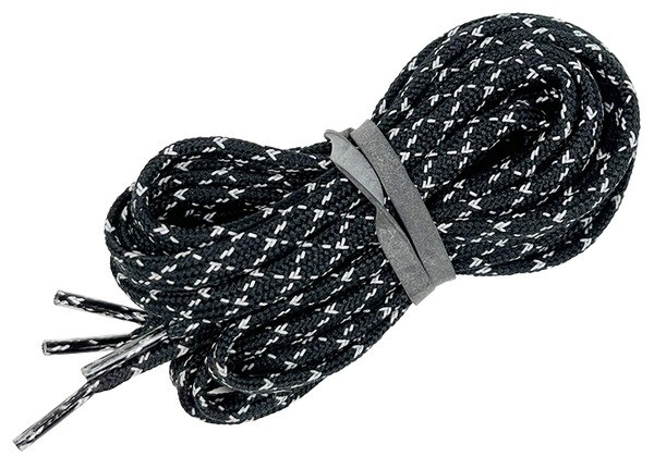 REFLEKTIERENDE SCHNÜRSENKEL  black  140cm