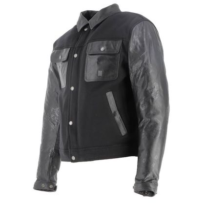 Blouson Helstons KANSAS - KEVLAR - Noir / Noir