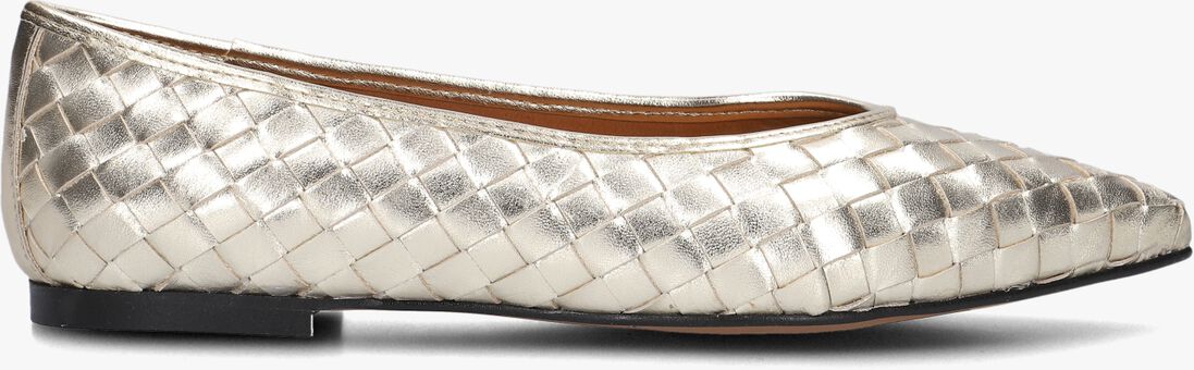 gouden toral ballerina's magda
