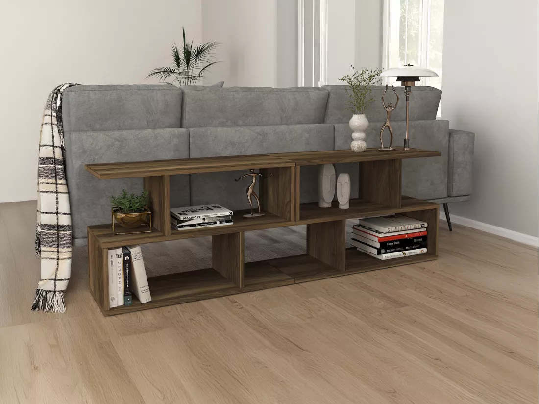 Etagère basse - Naturel - ULDAN