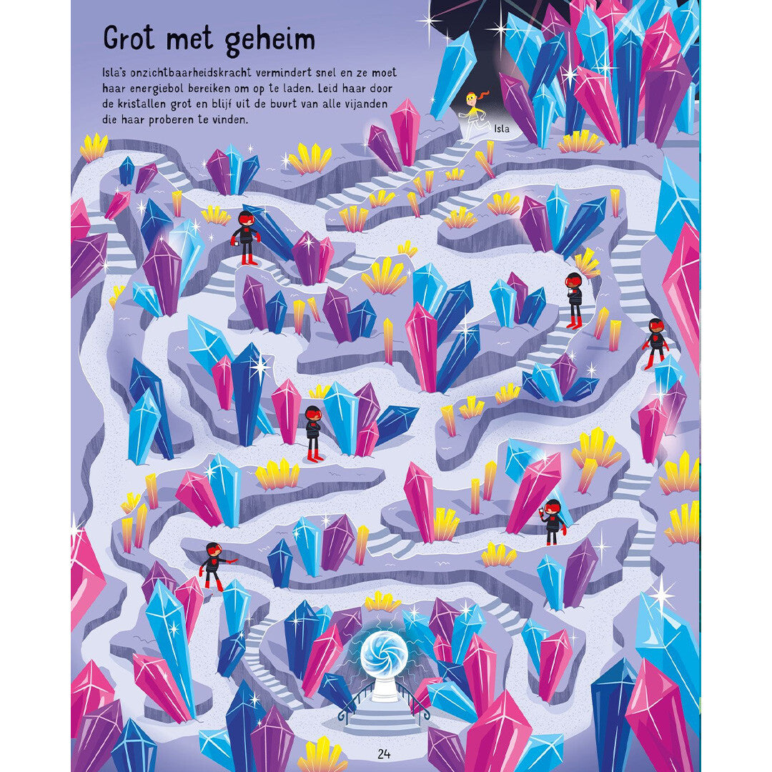 Uitgeverij usborne doolhoven superhelden