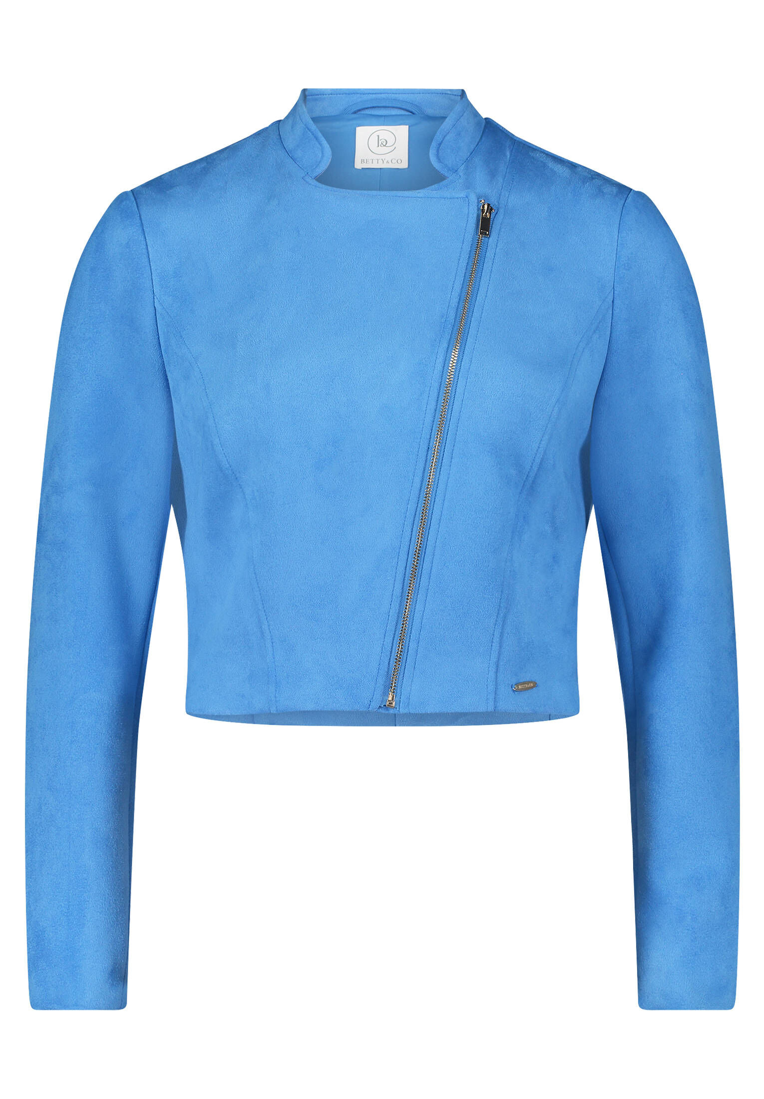 Betty & Co| Damen Bikerjacke mit Stehkragen