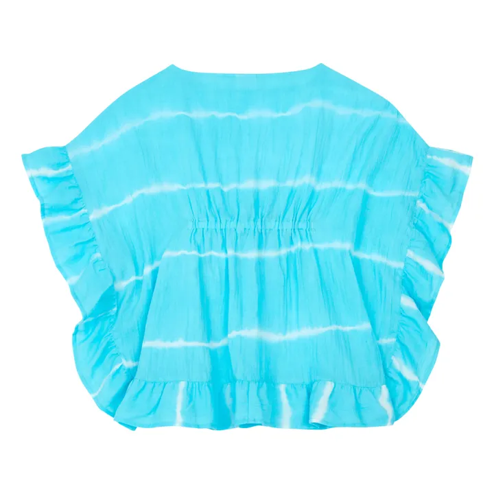 Lison Paris Kaftan avec Pompons Diabolo | Vert Menthe