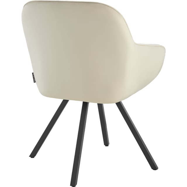 Drejelig velour stol Snug, polstret