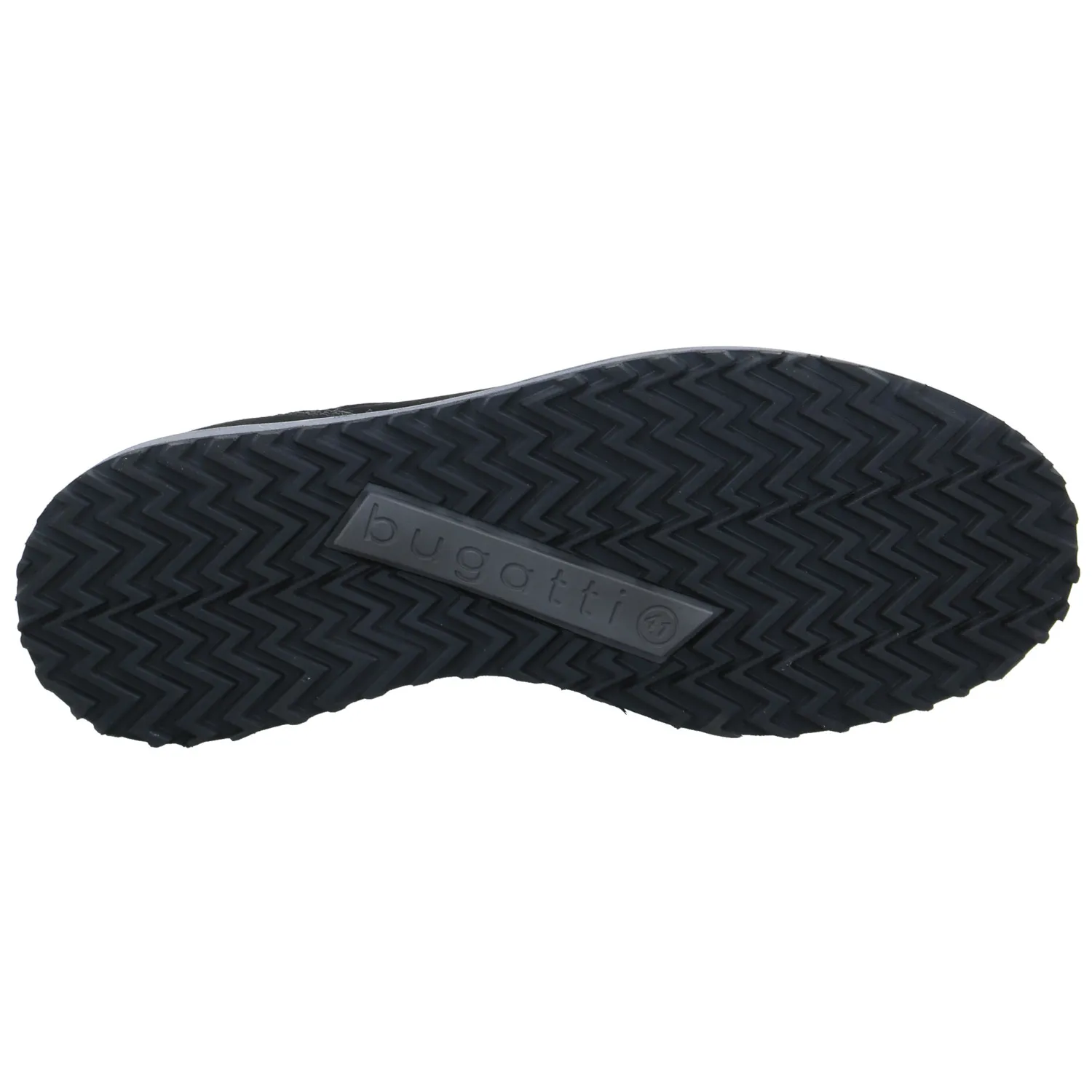 BUGATTI SHOES Halbschuh-City Schwarz Leder
