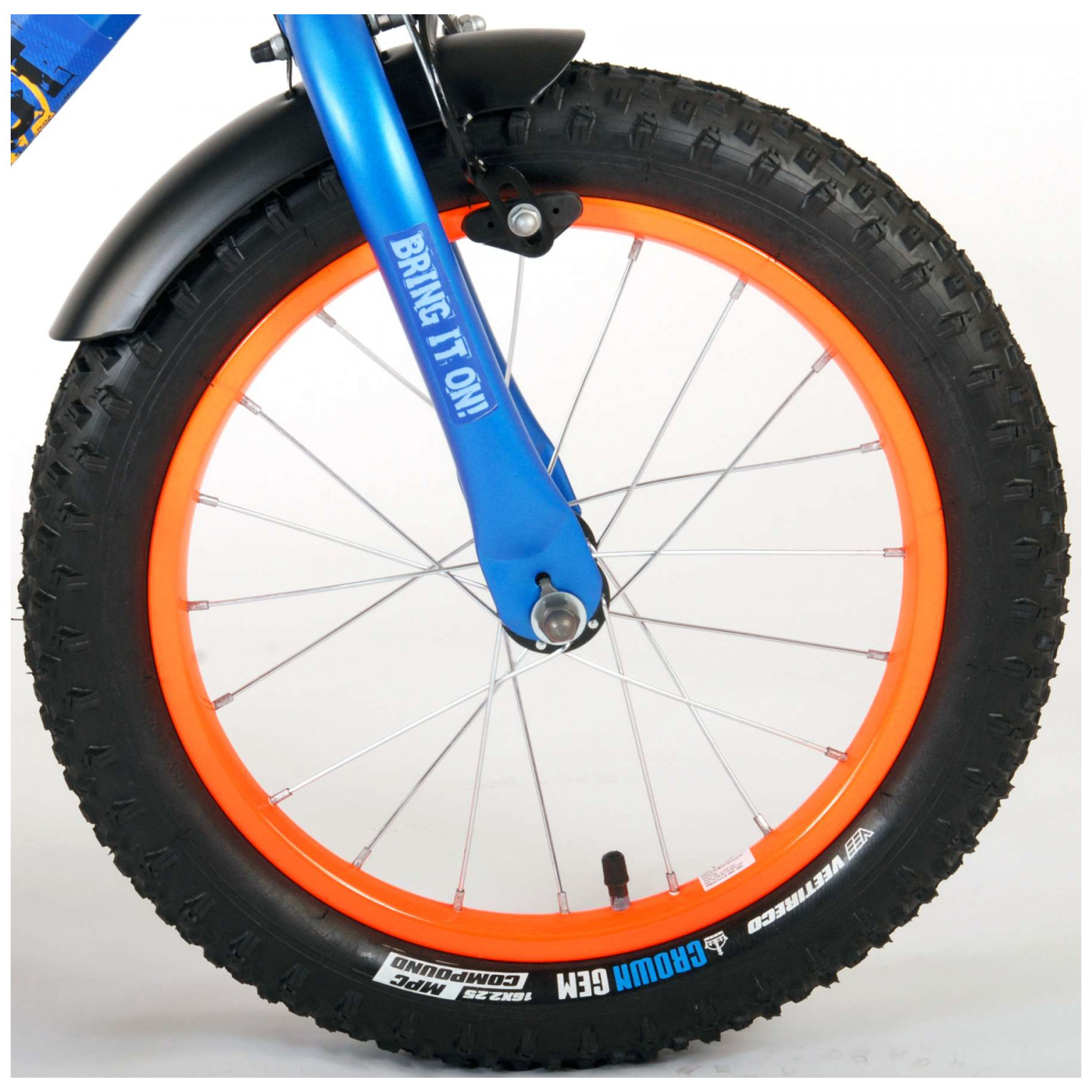 NERF Fiets - 16 inch - Satin Blue