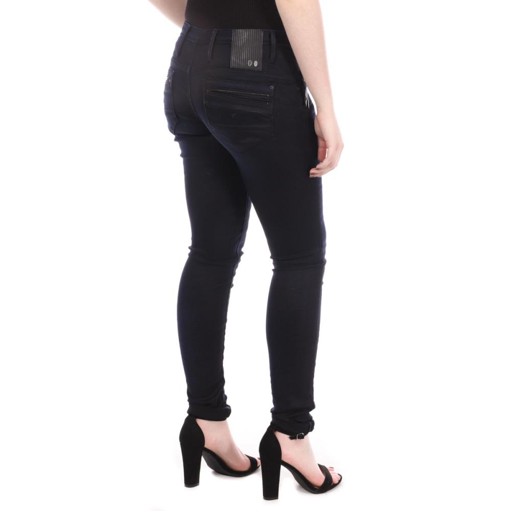G-Star RAW Jean Skinny Bleu Marine Brut Femme G-Star New Ocean