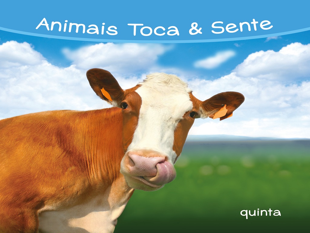 LIVRO ANIMAIS TOCA & SENTE - ANIMAIS DA QUINTA