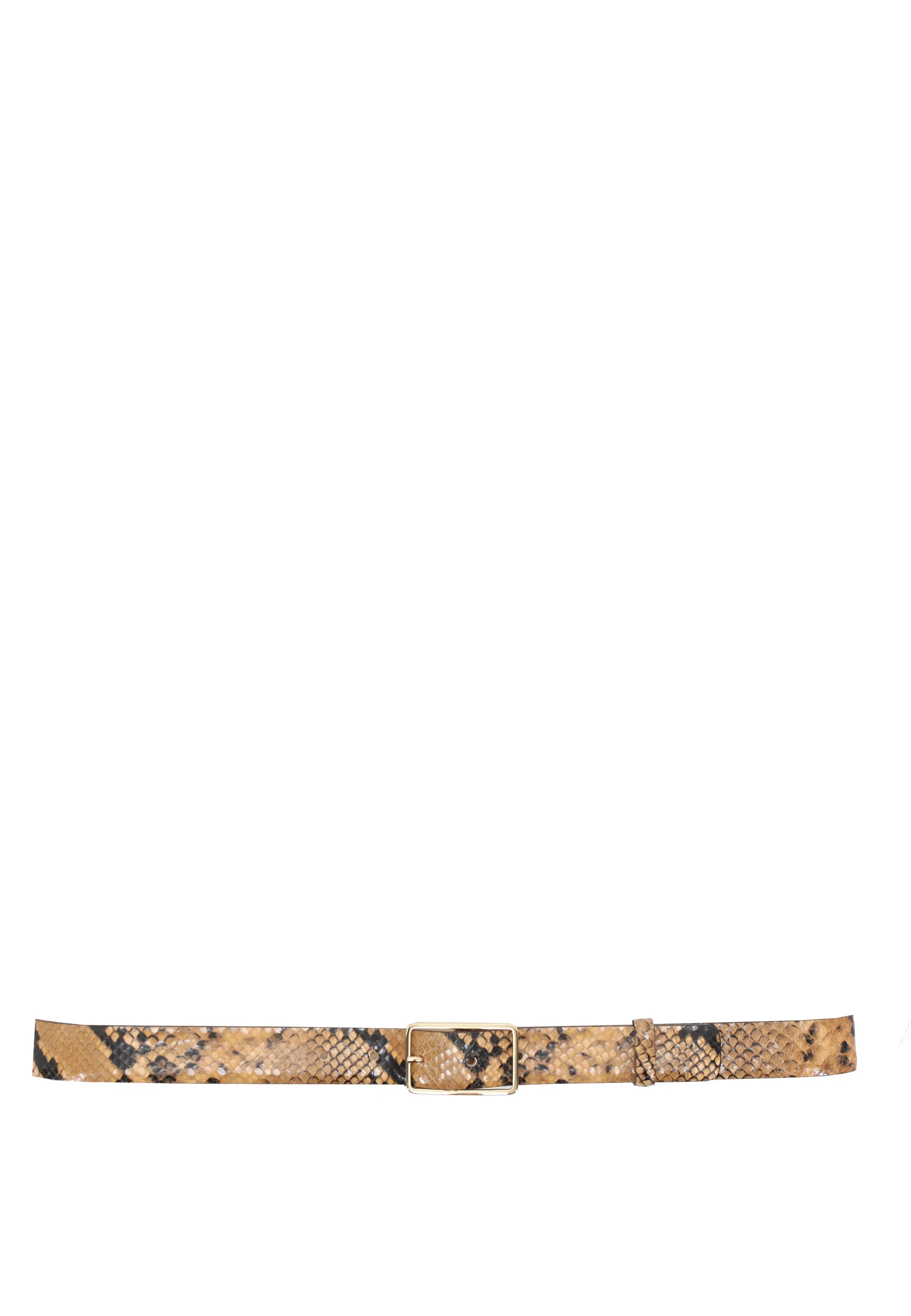 Belt Leather phyton embossed Standard