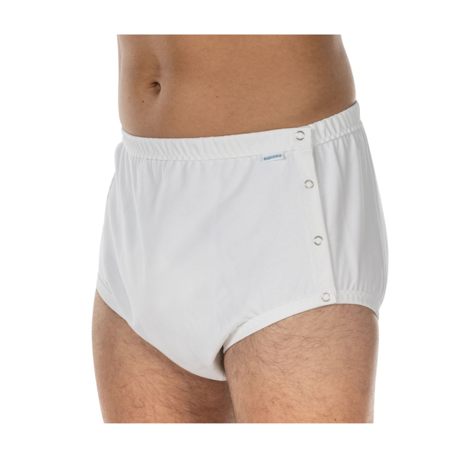 suprima Baumwoll/PU-Slip knöpfbar (1269)