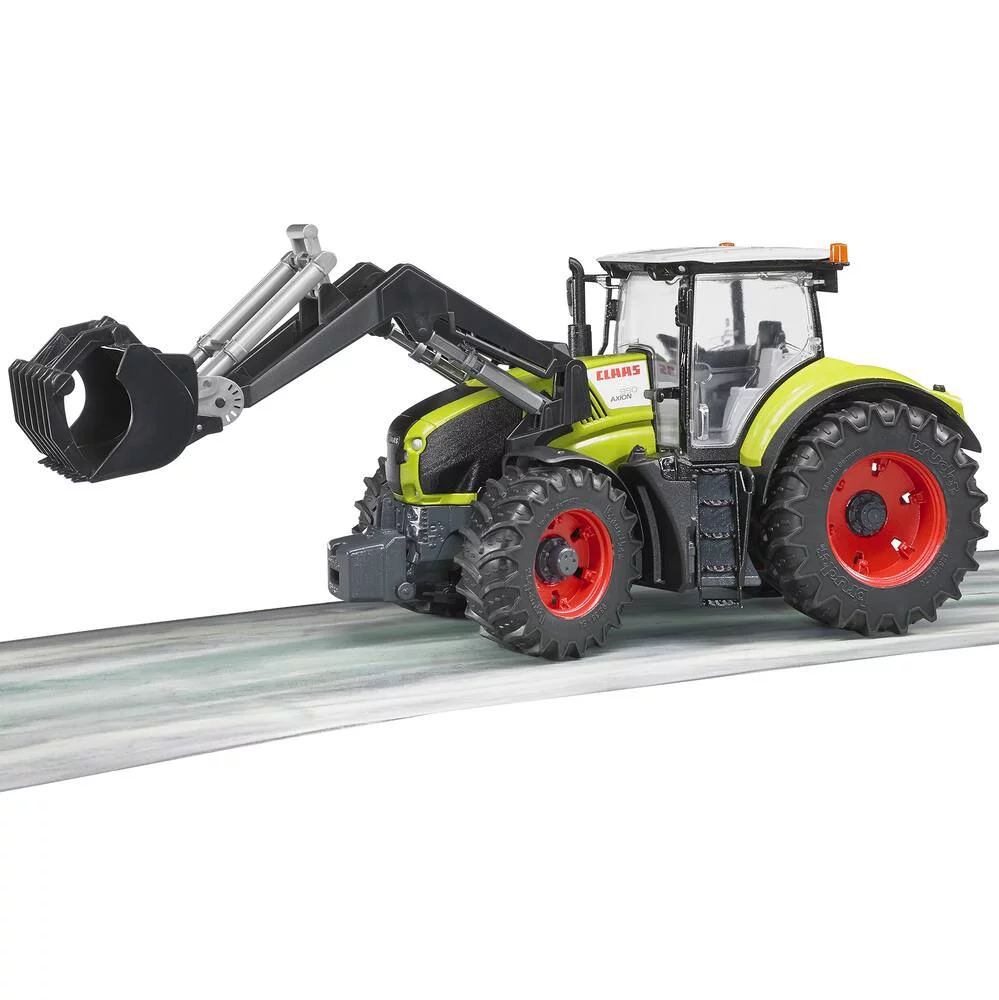 TRACTEUR CLAAS AXION 950 AVEC FOURCHE 1:16EME