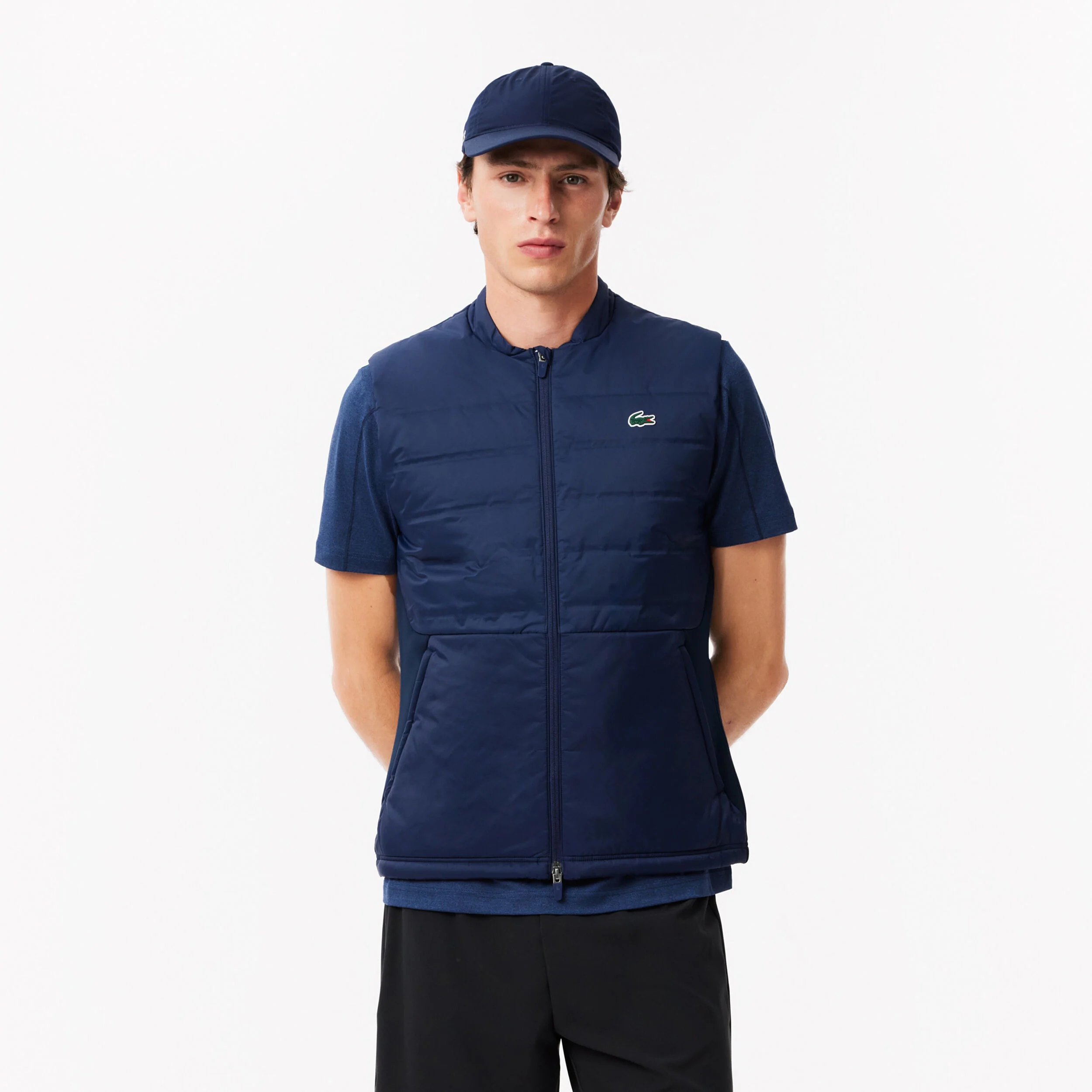 Lacoste Gilet Hommes - Bleu Foncé
