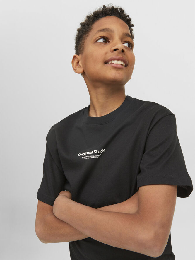 Jack & Jones JORVESTERBRO TEE SS CREW NECK NOOS Black/loose
