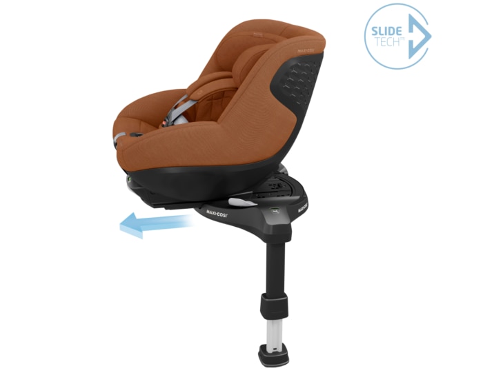 Pearl 360 Pro 3M - 4 Y  61 - 105 cm  0 - 17 kg    Innovative SlideTech®-Technologie |    Optimale Schlafpositionen |    Easy-in-Gurt |    G-CELL Seitenaufprallschutz |    FlexiSpin-Drehung mit nur einer Hand |