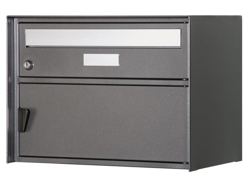 Huber Briefkasten Genève Robuster Briefkasten aus Stahl