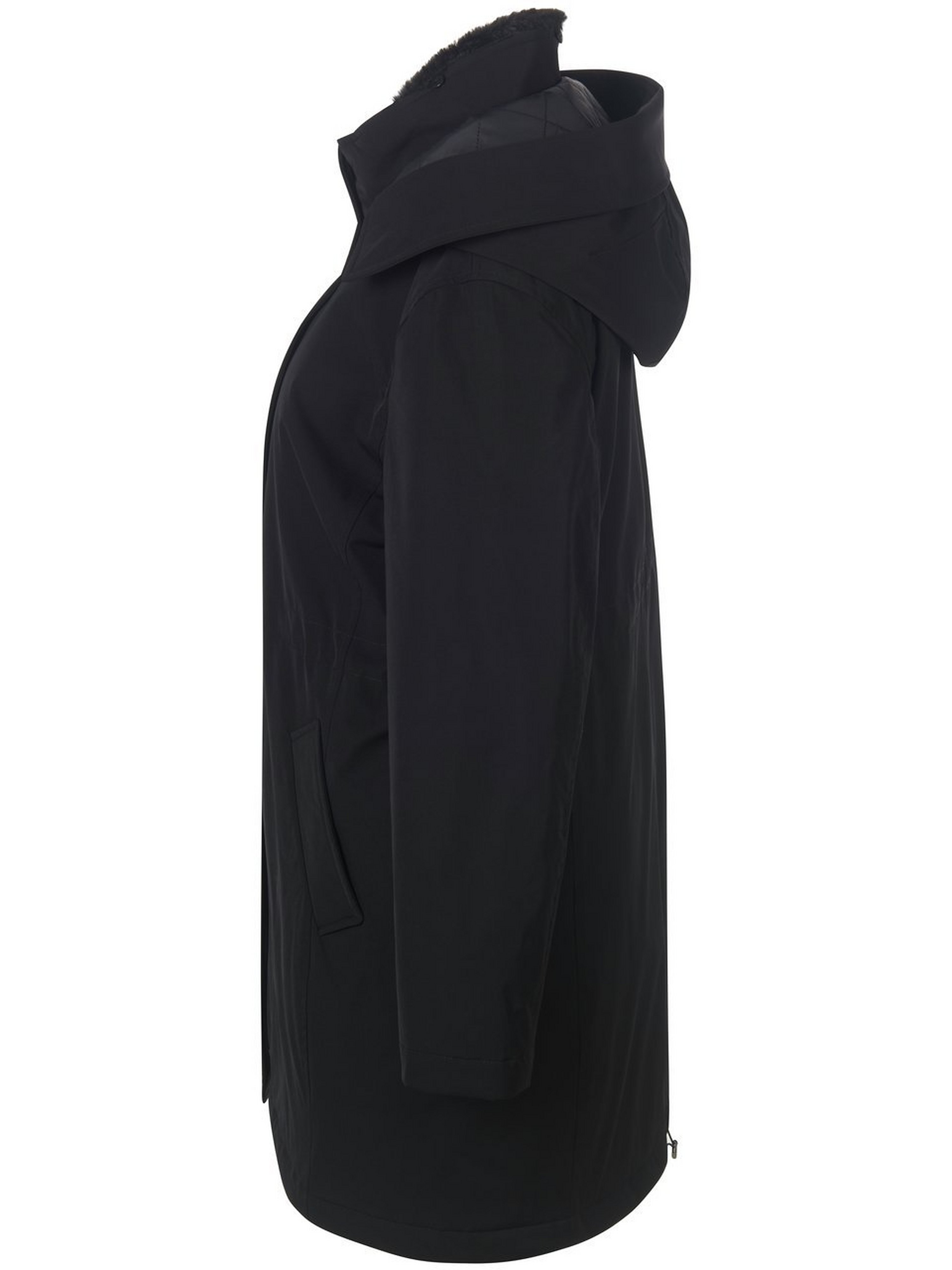 Jacke mit Webpelz-Besatz