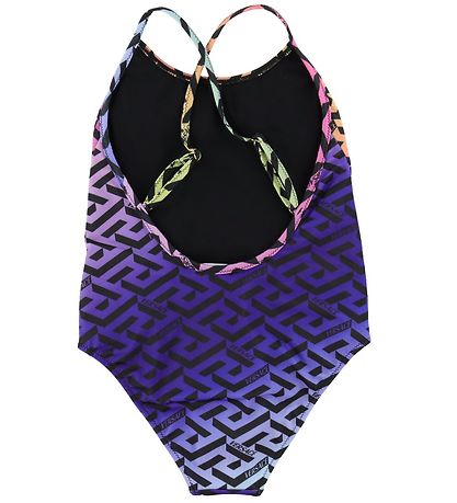 Versace Badeanzug - Fuchsia m. Schwarz