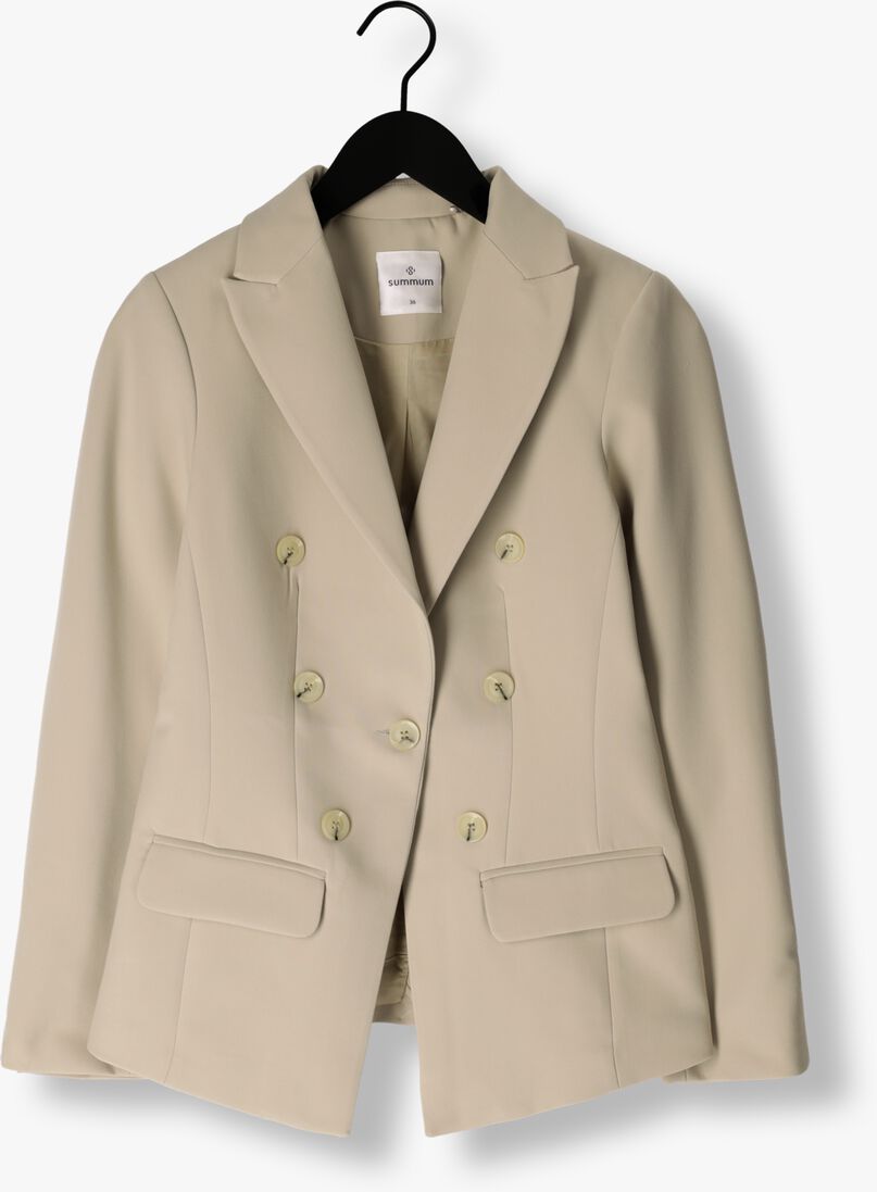 SUMMUM groene summum blazer blazer fitted foam uni
