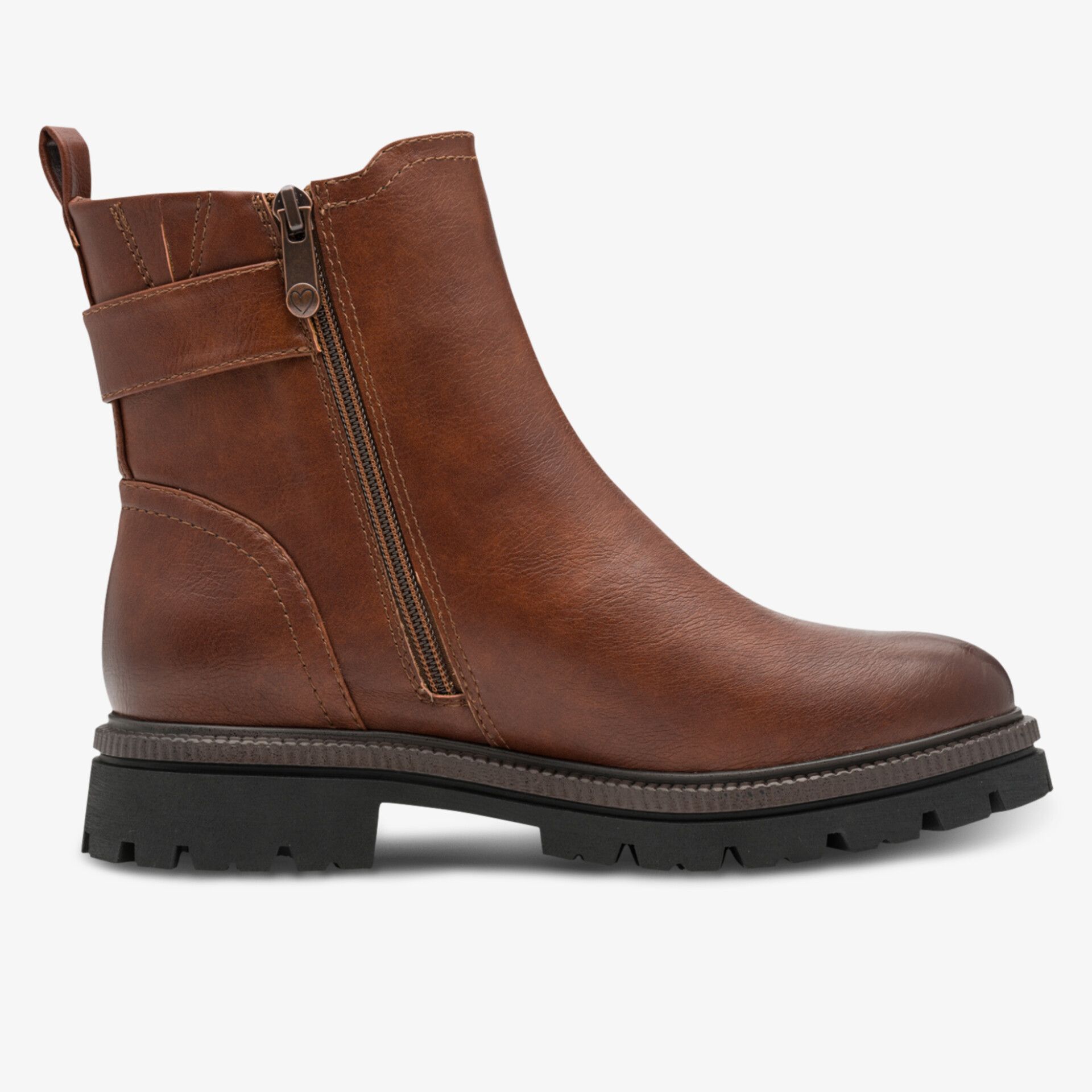 MARCO TOZZI Damen Klassische Stiefeletten cognac