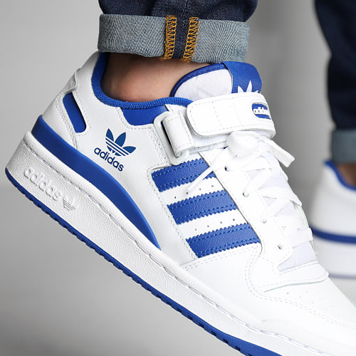Baskets Forum Low FY7756 Footwear White Royal Blue