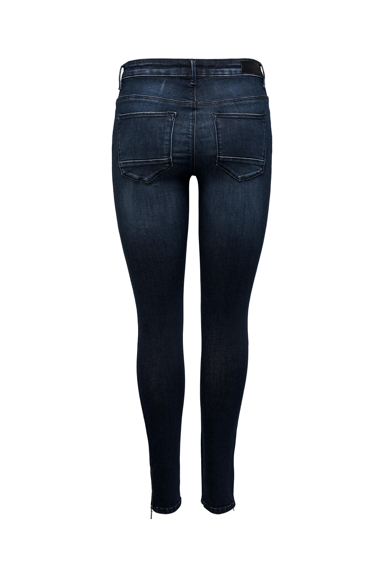 Calça jeans de cintura média