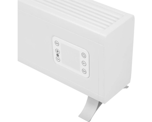 Convector EUROM Alutherm 145 x 21 cm 2500 W wit