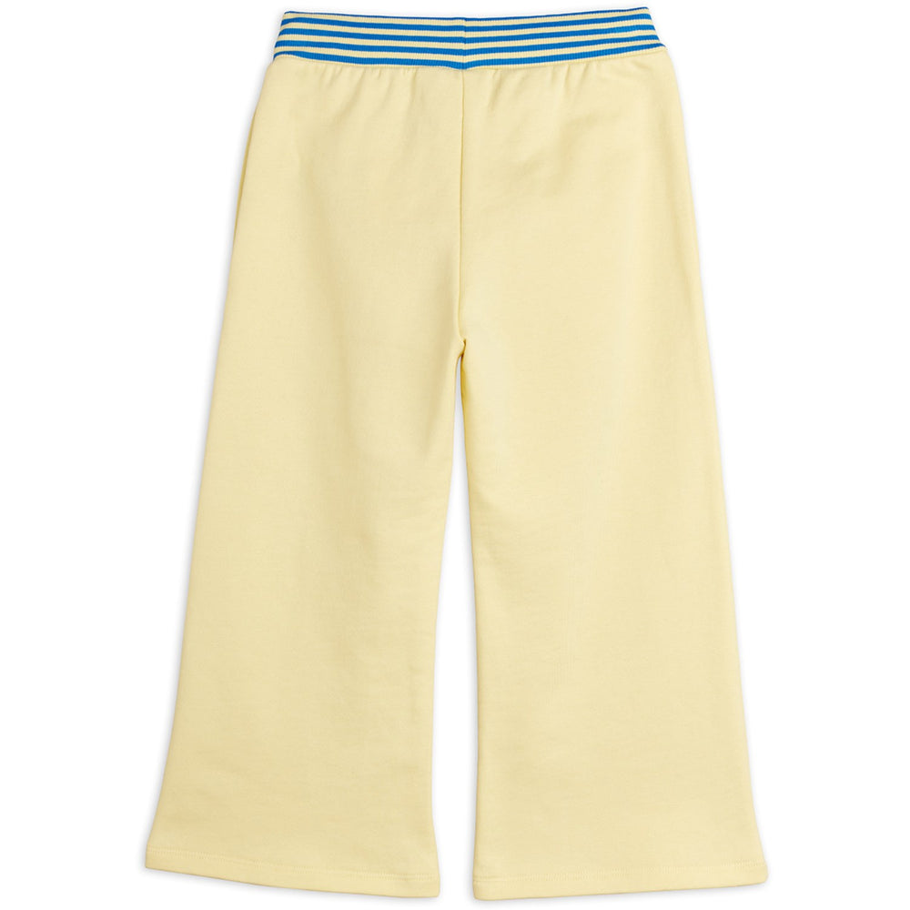 Køb Mini Rodini Yellow To The Moon Emb Sweatpants