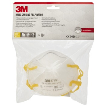 3M fijn stof masker cupvorm 8710C3N 3 stuks