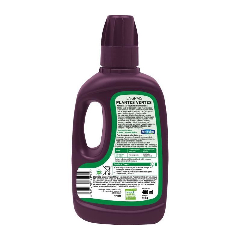 Engrais plantes vertes - 500 ml