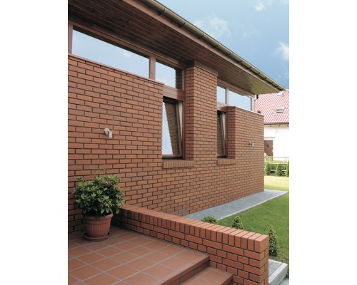 Gevelsteen 7-groef NF natuurrood 240 x 115 x 71 mm