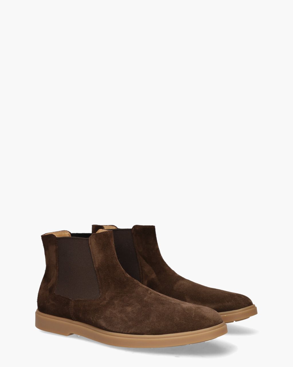 Carlos Santos 1669 Donkerbruin Heren Chelseaboots