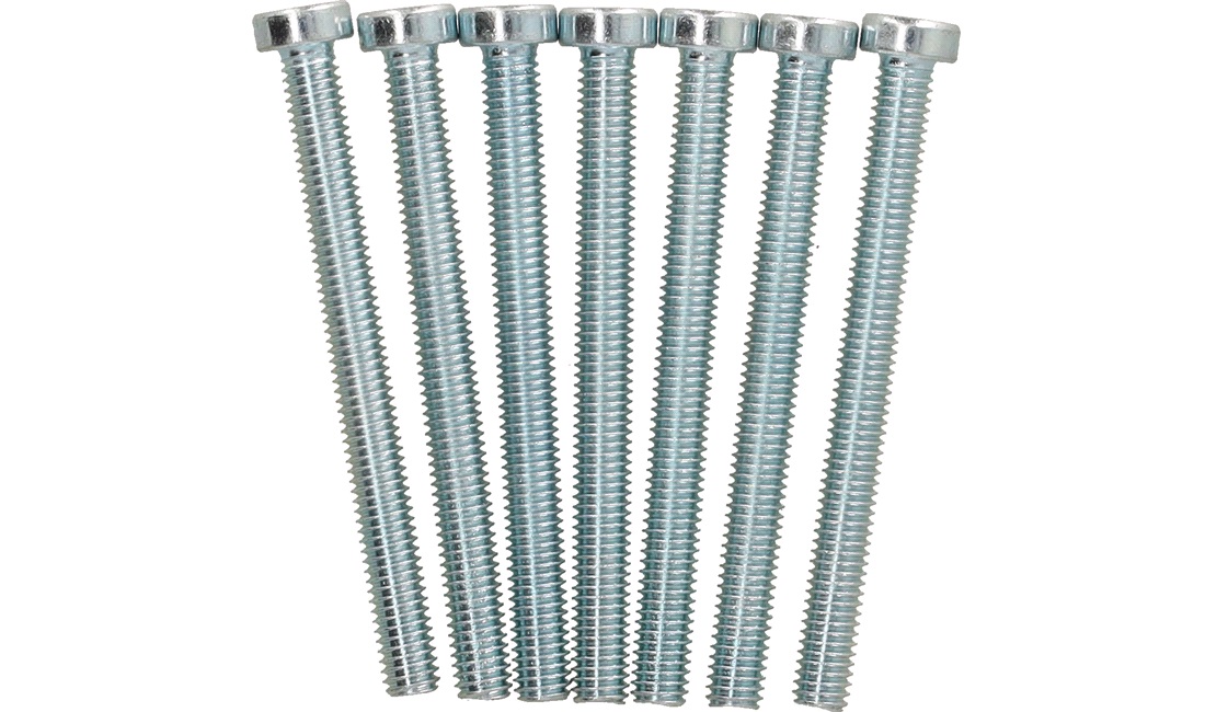 Unbraco bolte 6x65 mm - 7 stk.