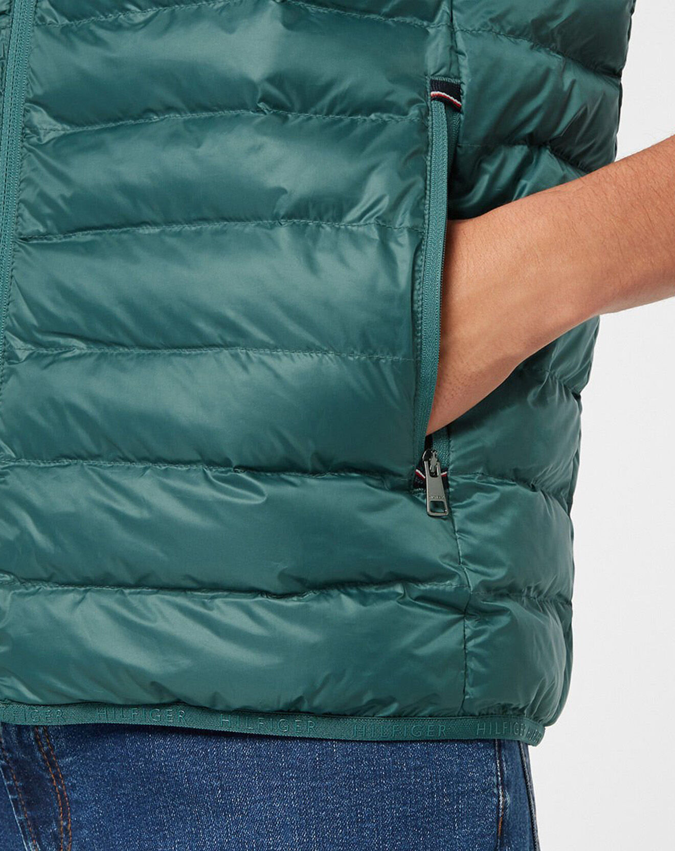 Tommy Hilfiger Doudoune sans manches Packable Circular verte