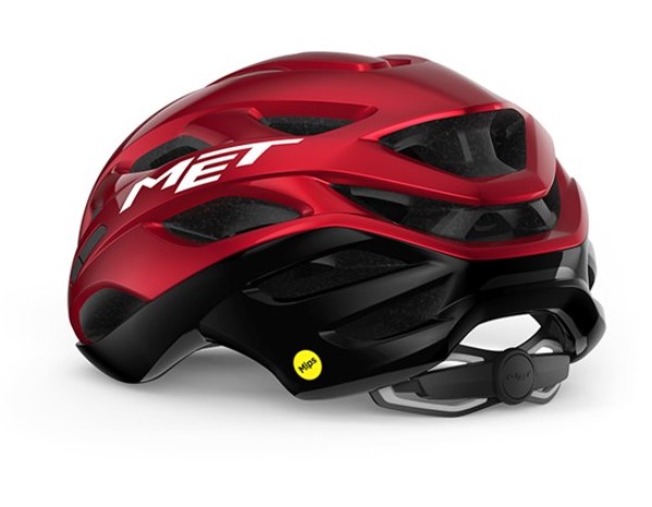 Met Met Estro MIPS Cykelhjelm - Rød Metal