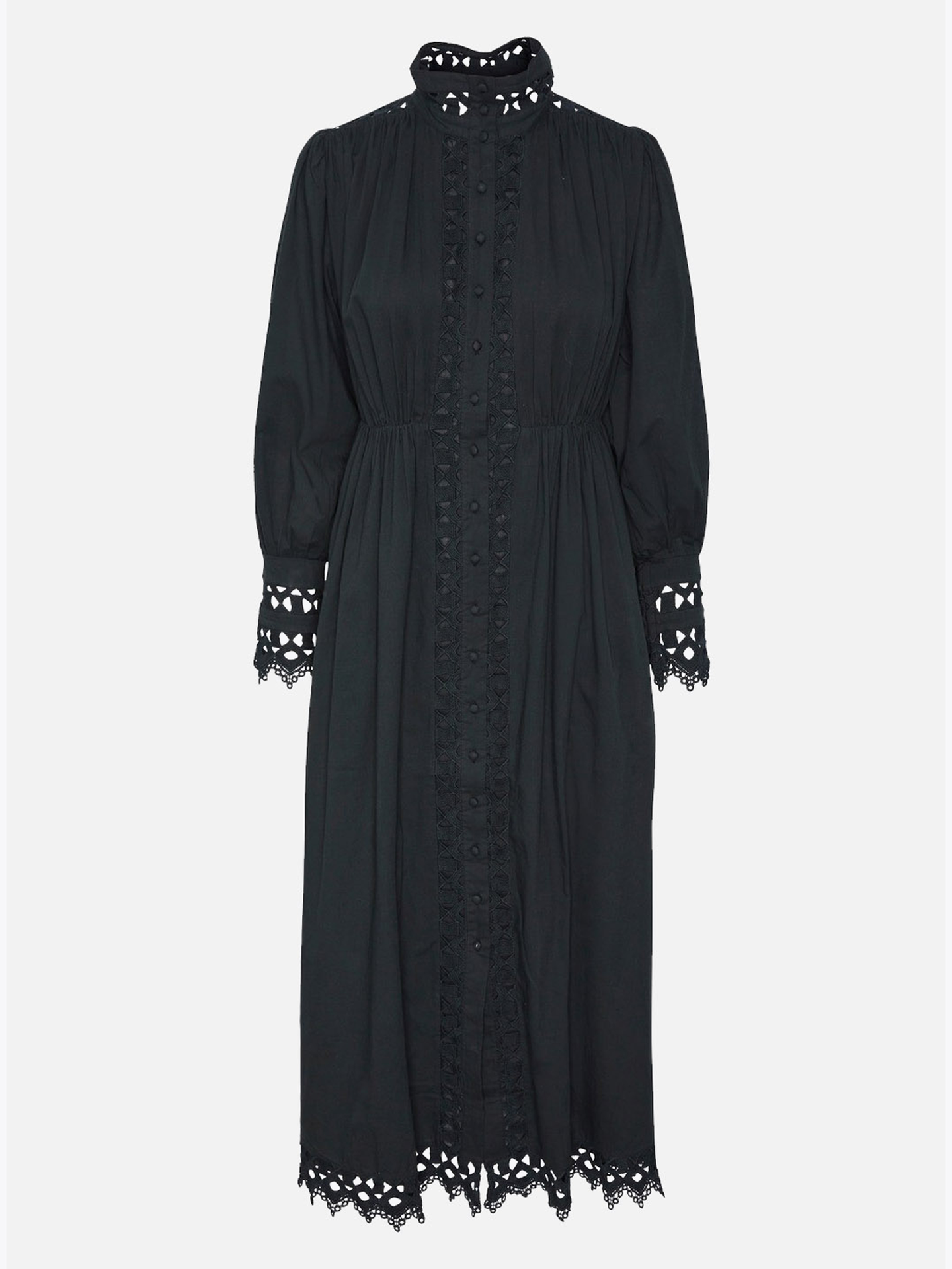 Trima Long Sleeve Long Shirt Dress