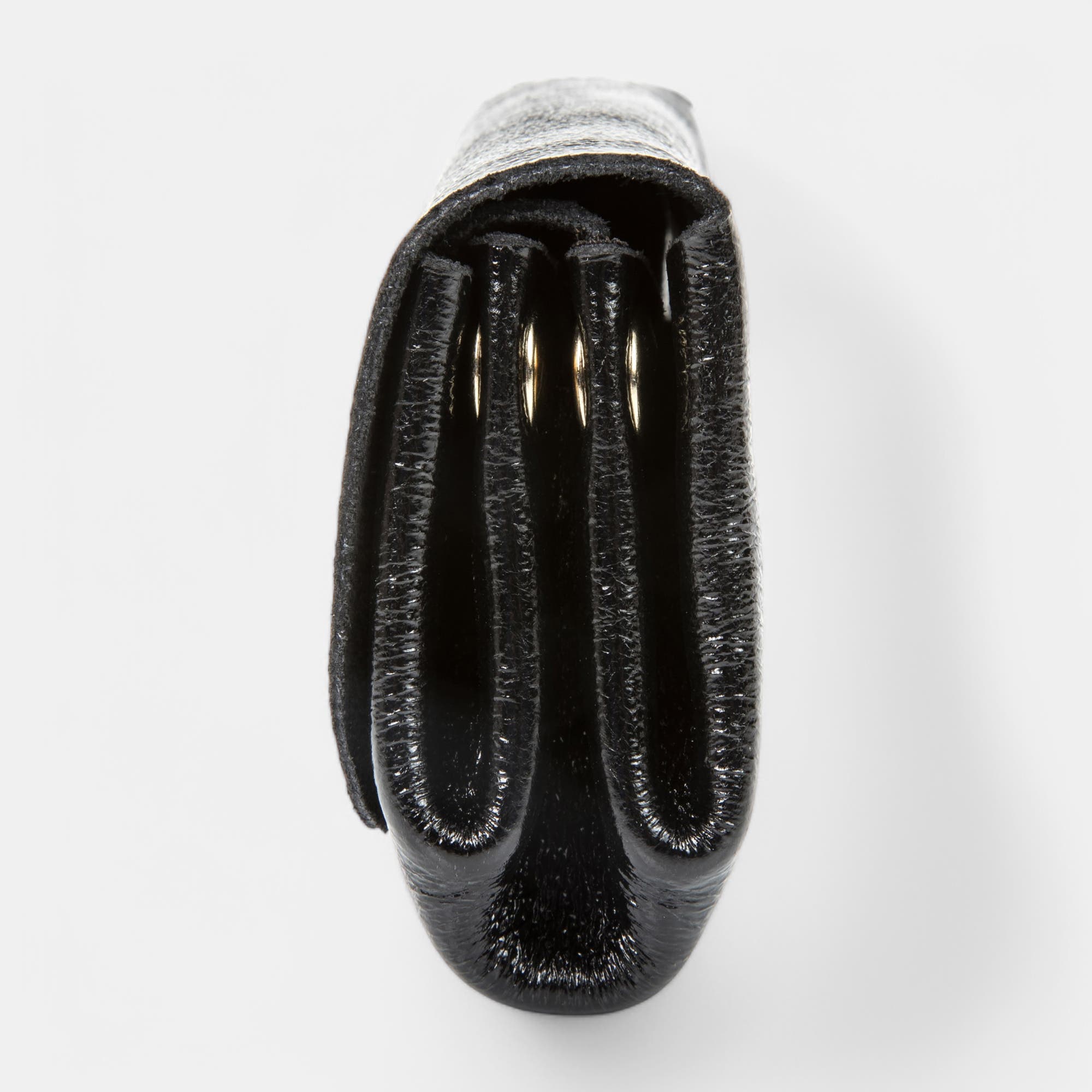 Petite maroquinerie en cuir noir