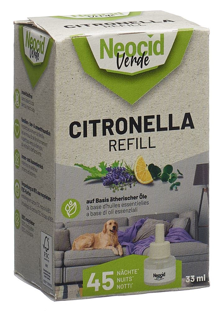 Neocid Citronella liq Refill Fl 33 ml