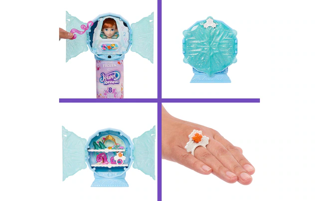 Disney Frozen Anziehpuppe »Disney Die Eiskönigin, Juwel Reveal Anna«