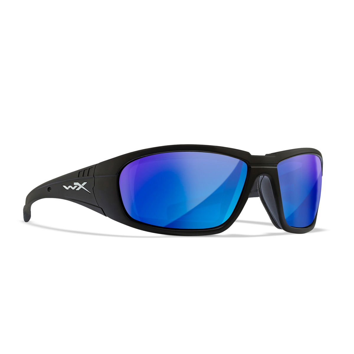 Wiley X Boss Solbrille, Captivate Polaroid Glas, Mat Sort Stel, unisex - Spejder Sport