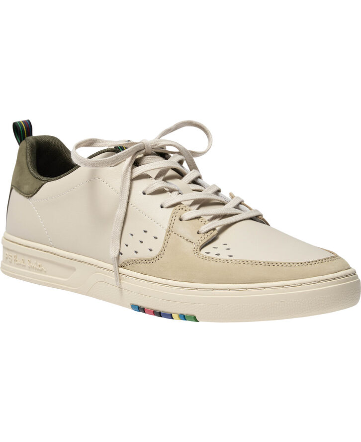 PS Paul Smith MENS SHOE COSMO OFF WHITE KHAKI SPOILER 121