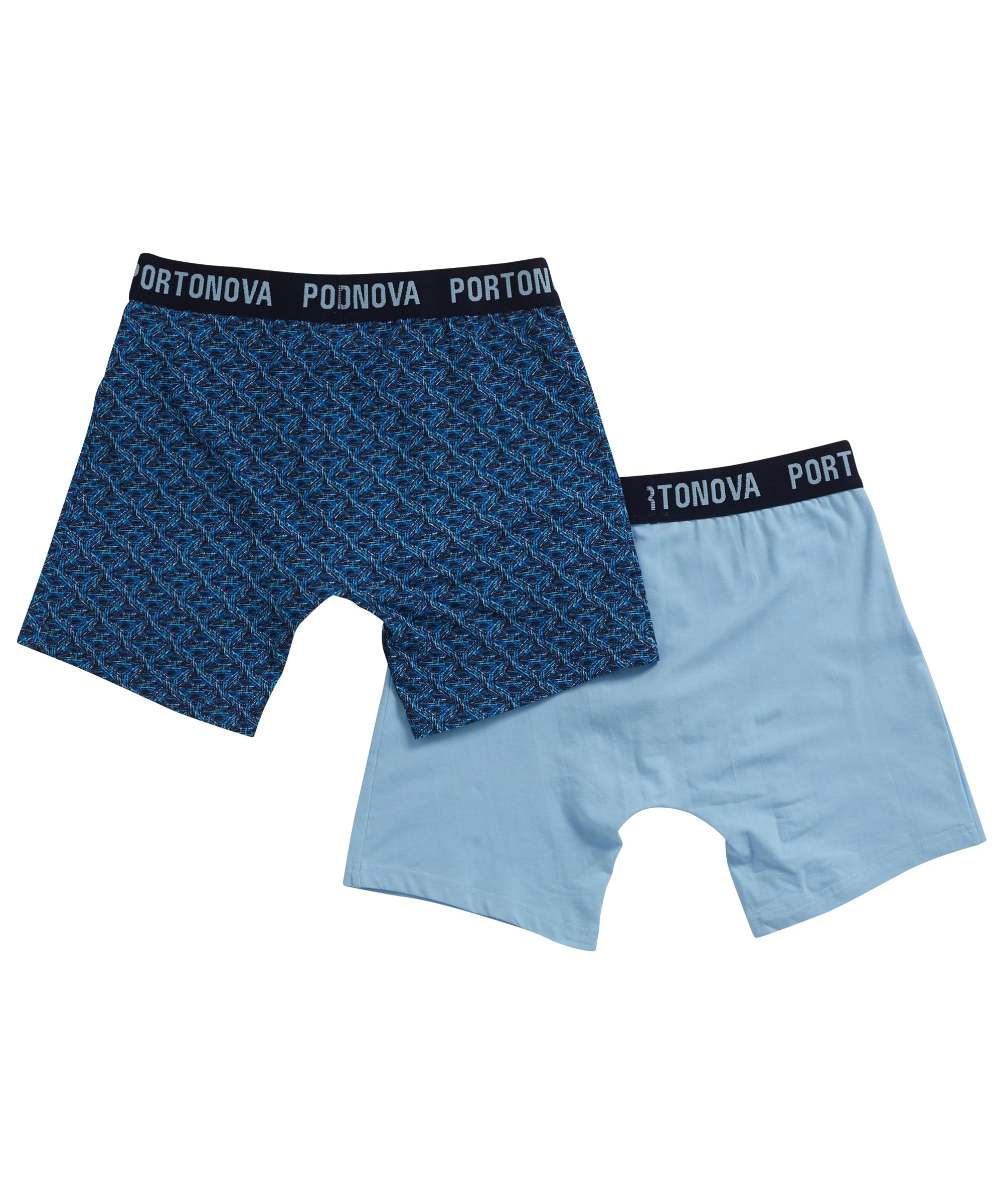 2-pack boxershort uni print
