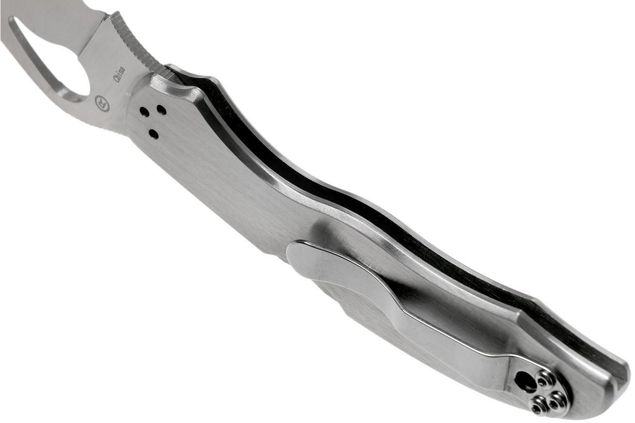 Spyderco Byrd Harrier 2 Stainless BY01PS2 partly serrated zakmes