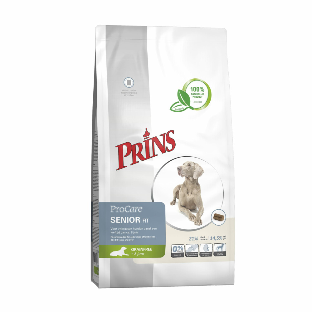 Prins ProCare Graanvrij Senior Fit Hondenvoer 12 kg